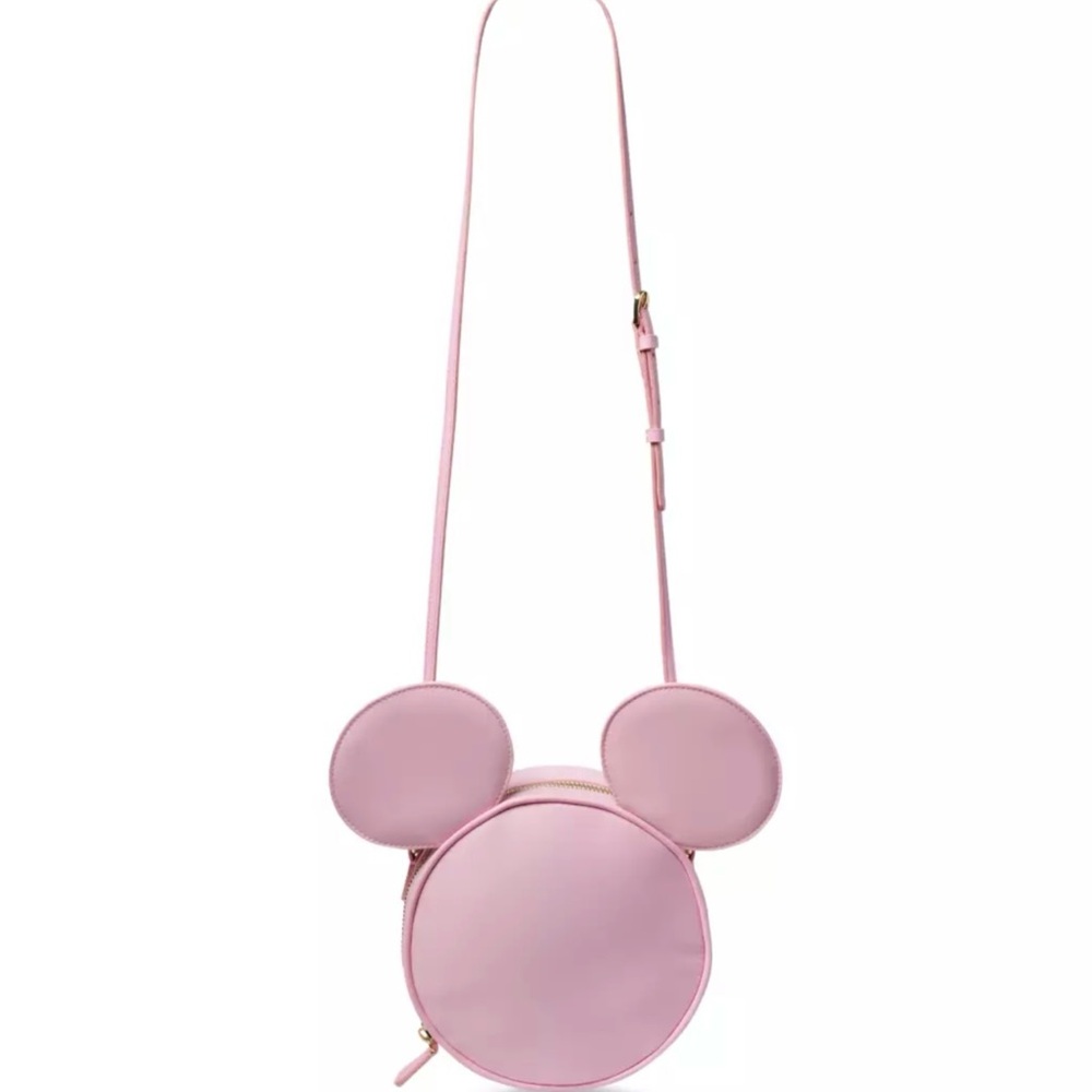 Disney x Stoney Clover Lane Pink Mickey Mouse Crossbody Bag